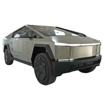 Ασημένιο Tesla Cyber Off-Road Pickup με όλο το ατσάλινο σώμα και 180 Km / h Max ταχύτητα