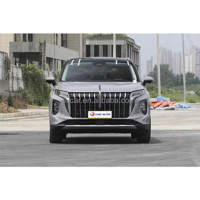 2024 HongQi HS7 μαύρο SUV μεσαίου μεγέθους με αριστερό σύστημα οδήγησης και χωρίς στέγη