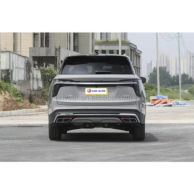 2024 HongQi HS7 μαύρο SUV μεσαίου μεγέθους με αριστερό σύστημα οδήγησης και χωρίς στέγη