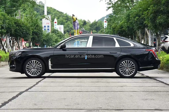 185kW μέγιστη ισχύς HongQi H9 δημοφιλές κινέζικο αυτοκίνητο με αριστερό τιμόνι και ισχύ καυσίμου