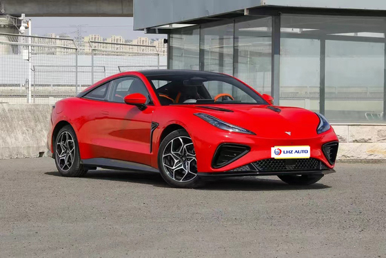 2024 Neta GT 4 θέσεις ηλεκτρικό σπορ αυτοκίνητο με 620N.m μέγιστη ροπή και κομψό σχεδιασμό