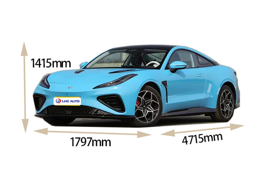 2024 Neta GT560 4 θέσεις Καθαρό ηλεκτρικό SUV Αυτοκίνητο Ηλεκτρικά αυτοκίνητα Μέγιστη ροπή Nm 620N.m