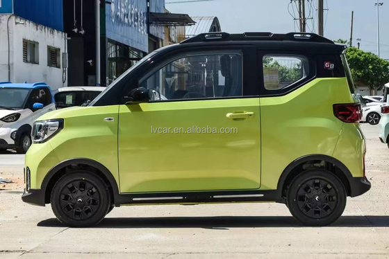 120-170Km Περιοχή Κρουαζιέρας Wuling Μίνι Ηλεκτρικό Αυτοκίνητο με δομή σώματος 3 θυρών 4 θέσεων