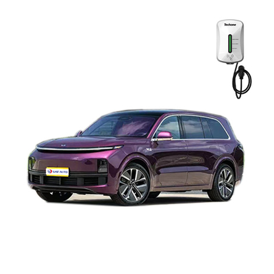 Ασημένιο Li Xiang L9 MAX 7 θέσεις AWD Drive Ηλεκτρικό SUV Αυτοκίνητο με πολλαπλή εμπρόσθια ανάρτηση